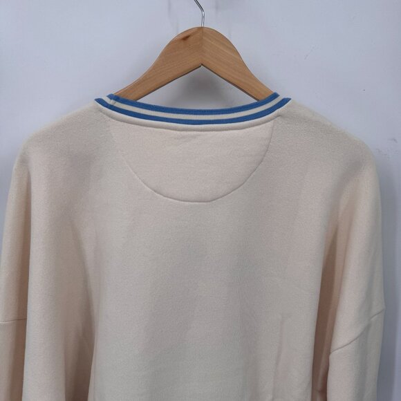 Her Universe Disney Lilo Stitch Ohana Sweatshirt Womens 2X White‎ Blue NEW - Picture 6 of 8